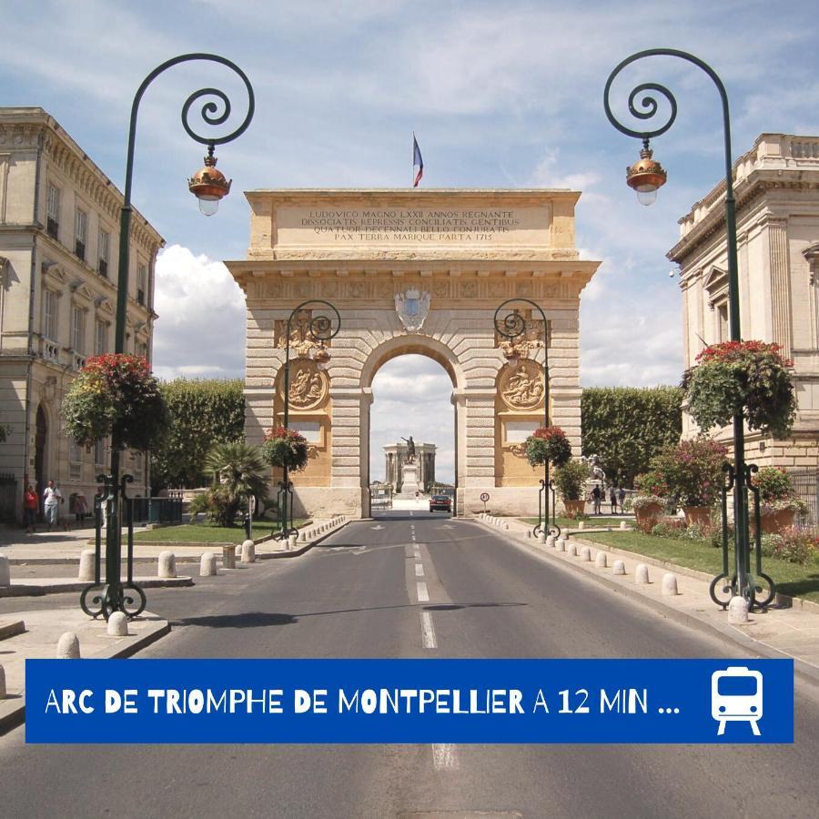 Uncourtsejour - Montpellier Gare - Parking Lägenhet Exteriör bild